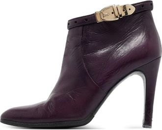 Gucci Stivaletti con fibbia - Viola