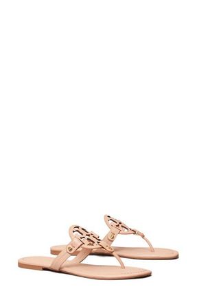 Tory Burch Miller Thong Sandal in Light Sand at Nordstrom, Size 10.5