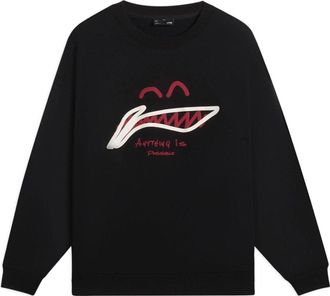 Li-Ning Anything Is Possible Graphic Sweatshirt Black AWDSG91-2