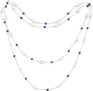 Effy Freshwater Pearl & Blue Lapis Lazuli Necklace at Nordstrom Rack, Size 35