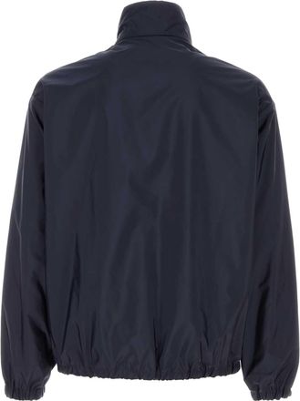 Prada Mens Re-Nylon Reversible Down Jacket Navy