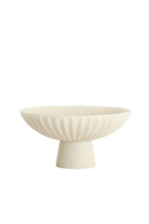Light & Living Cuenco Blanco De Pl&aacute;stico Acogedor Light & Living Shila