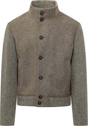 HUGO BOSS Jassen, Heren, Bruin, 2Xl, Wol, C-Charly-Hybrid Jas