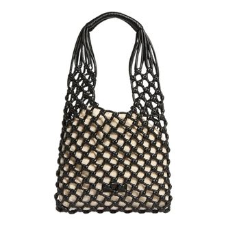 Liviana Conti Tote Bags, female, Black, Size: ONE SIZE Oprah Shoulder Bag