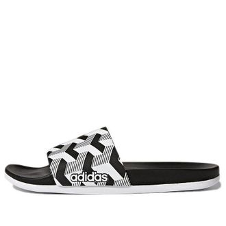 adidas Adilette Cf+ Link Slippers Black White CG2800