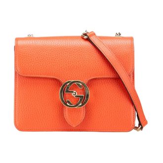 Gucci Borsa a spalla Pre-owned in pelle - - Pre-owned - Donna - Arancione - ONE SIZE