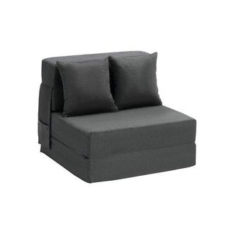 OEM 3 En 1 Sof&aacute; Cama Plegable 1860 X 730 X 150 Mm Con 2 Almohadas Y Funda Lavable, Sof&aacute; Cama Convertible De Espuma Viscoel&aacute;stica De Alta Densidad 25d Para