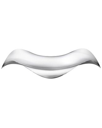 Georg Jensen Hand Polished Cobra Stainless Steel Oval Tray