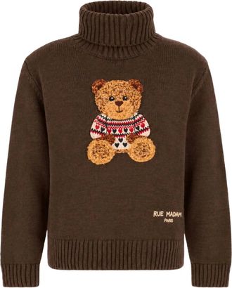 Rue Madam Dolcevita Marvin Love - - Knitwear - Donna - Marrone - L