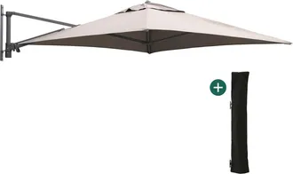 Shadowline muurparasol 200x200cm