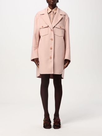 Ermanno Scervino Coat Woman color Pink