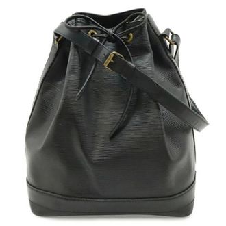 Louis Vuitton Pre-owned Epi Bucket Bag - Dames - Vintage Tas - Zwart - ONE Size - Leer - Vintage