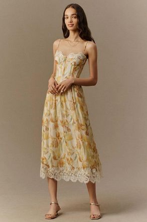 Bardot Ashta Lace-Trim Maxi Dress