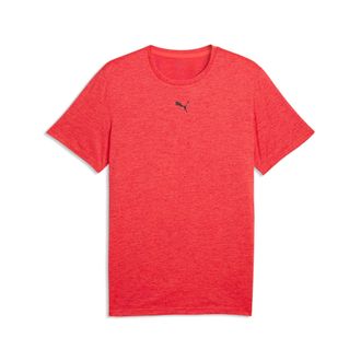 Puma T-shirt TAD ESSENTIALS Heather Cat da uomo, Abbigliamento, Rosso, 3XL