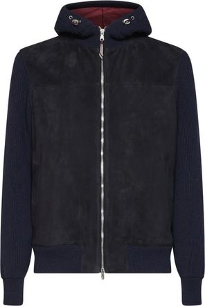 Brunello Cucinelli Hombre, Chaquetas, Azul, Talla: S