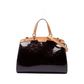 Louis Vuitton Pre-owned Brea PM - Dames - Pre-owned - Paars - Maat: ONE Size Leer