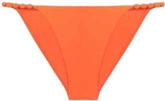 Vix Full Coverage Beaded Swim Bottoms in Orange at Nordstrom, Size X-Small