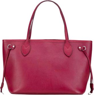Louis Vuitton Pre-owned Leren Tote Bag - Dames - Vintage Shopper - Roze - ONE Size - Leer - Vintage