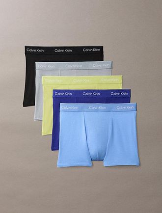 Calvin Klein Pack De 5 B&oacute;xers Cortos Holgados Icon Cotton Stretch