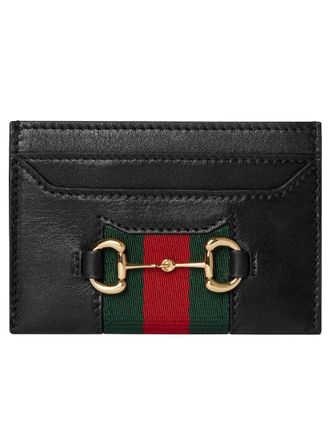 Gucci Card Holder Web Horsebt