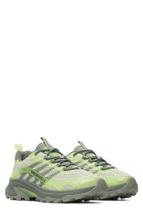 Merrell Moab Speed 2 Hiking Shoe in Neon Green at Nordstrom, Size 11.5