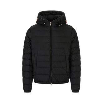 Moncler Winter Jackets, male, Black, Size: 2XL Vermeille Short Down Jacket
