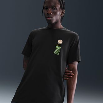 Nike Mens T-Shirt in Black | HV1701-010