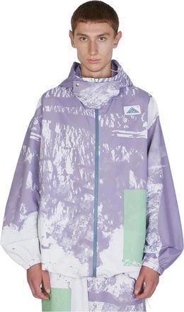 OAMC Biv Hooded Jacket - Heren - Zomerjassen - Paars - L - Polyester - Jassen