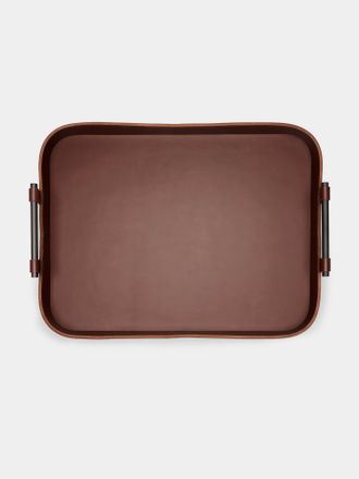 Rabitti 1969 Portofino Leather Tray (20in/51cm)
