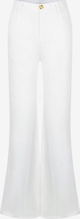 Giambattista Valli Ausgestellte Cr&ecirc;pehose mit hoher Taille