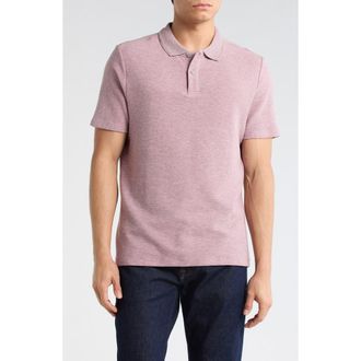 Robert Barakett Rick Knit Polo in Evening Purple at Nordstrom Rack, Size X-Large