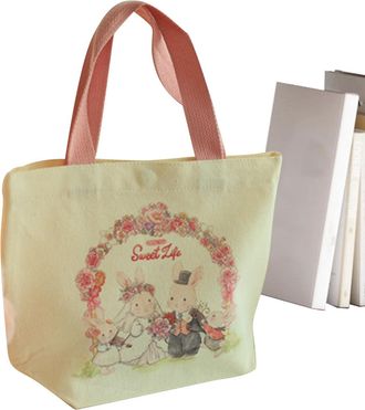 Generic Tote Bag - 10.63x8.66 Inches Canvas Tote Bag | Lightweight Reusable Plain Natural Cotton Bags Ideal For Shopping Printing - For DIY, Advertising, Prom