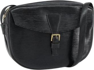 Louis Vuitton Pre-owned Vintage Cross Body Bag - Dames - Vintage Schoudertas - Zwart - ONE Size - Leer - Vintage