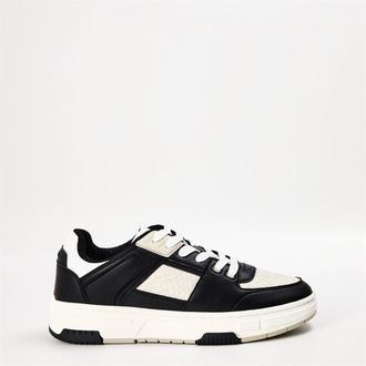 HUGO BOSS Hugo Mens Yarrow Tenn Mepulg Logo Print Low Top Sneakers in Charcoal - Size UK 11