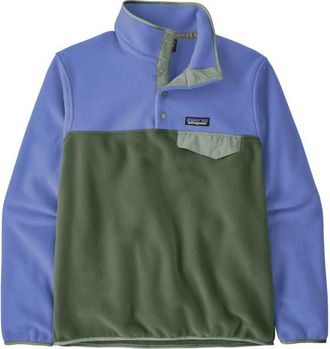 Patagonia Lightweight Synchilla Snap-T Fleece Pullover Fleecepullover f&uuml;r Damen | blau