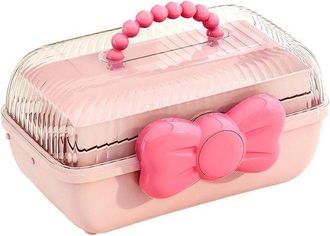 OEM Caja De Almacenamiento Para Accesorios Para El Cabello Y Joyas Infantiles, Gomas Para El Pelo, Organizador Para Ni&ntilde;as, Rosa