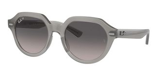 Ray-Ban RB4399F Gina Asian Fit Polarized 6429M3 Mens Sunglasses Grey Size 53