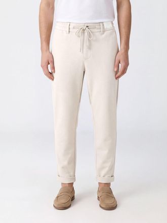 Eleventy Pantaloni in misto lana con coulisse in vita