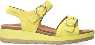 Mephisto Sandaal met brede pasvorm - Myranda - Dames - Sandalen - Geel - 35 EU - Su&egrave;de - Schoenen