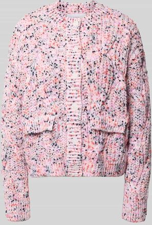Vero Moda Strickjacke mit Knopfleiste Modell CONFETTI in Rosa, Größe XL