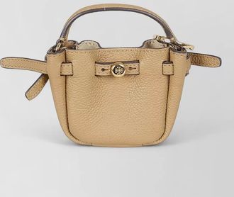 Tory Burch romy bucket bag key fob top handle