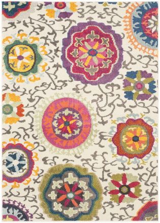 Safavieh Alfombra beige/multicolore 91 x 152 cm