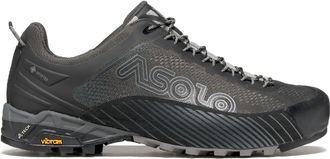 Asolo Mens Eldo Evo GV Approach Shoes Gray 11.5