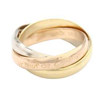 Cartier Gold Silver Yellow Gold (18K) Pink Gold (18K) White Gold (18K) Band Ring (Pre-Owned)
