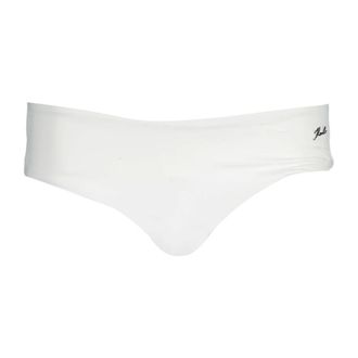 Karl Lagerfeld Bikinis, female, White, Size: S Swim Briefs