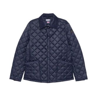 Husky Gewatteerde Jas - Heren - Winterjassen - Blauw - S - Polyester - Jassen