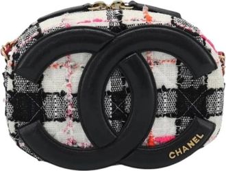 Chanel Pre-owned Vintage Canvas Mini Shoulder Bag - Dames - Vintage Mini Tas - Veelkleurig - ONE Size - Vintage
