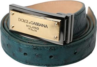 Dolce & Gabbana Gorgeous Belt - unisex - Dolce & Gabbana - Belts - Green - ONE SIZE - Accessories