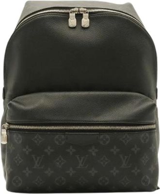 Louis Vuitton Pre-owned Discovery Monogram Eclipse Taiga Rugzak - Dames - Vintage Rugzakken - Zwart - ONE Size - Vintage