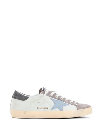 Golden Goose Super Star Nabuk Upper Suede Toe And Tongue Leather Sta